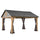 Universal Mosquito Netting for 13 × 15 ft Wood Framed Gazebos - Sunjoy