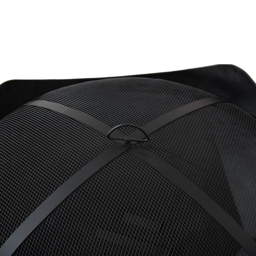 Sunjoy 34'' Patio Round Bowl Shaped Copper Wood Burning Steel Fire Pit - Golden Bull Marketing