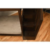 Kelcie Twin-Full Bunk Bed Dark Chocolate-Trundle Bed - KODIAK