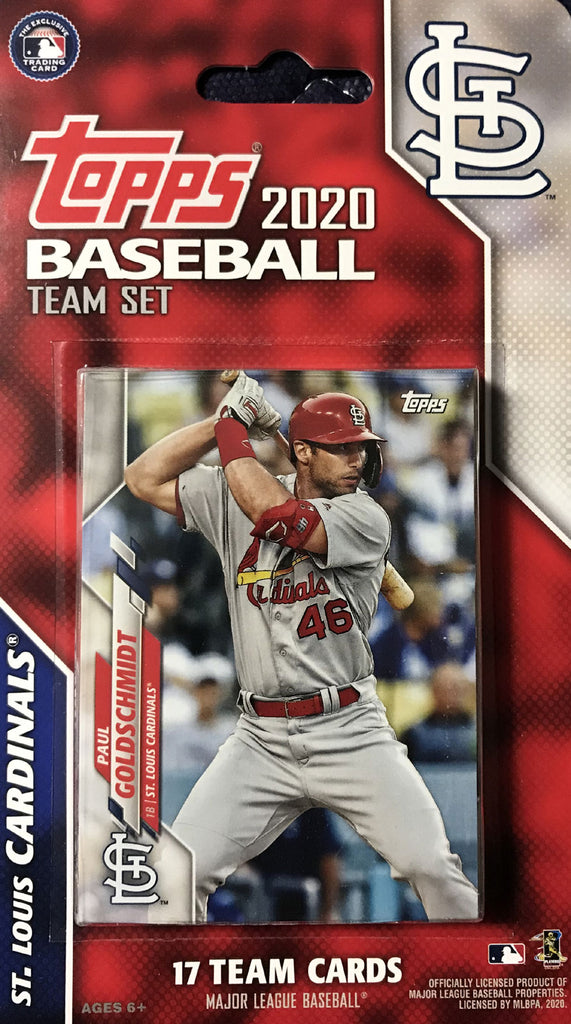 Topps St Louis Cardinals 2020 Topps Factory Sealed Special Edition 17 Card Team Set with Adam Wainwright and Yadier Molina Plus