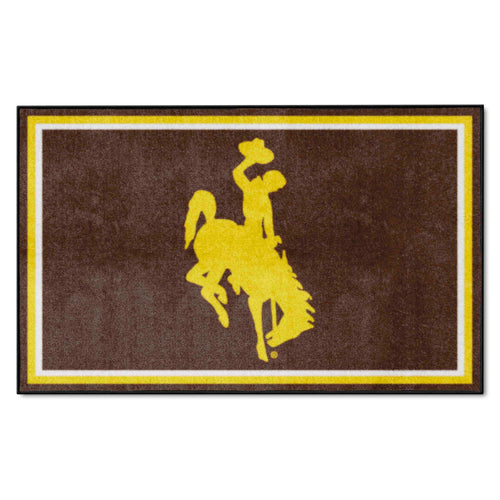 Fanmats - University of Wyoming 4x6 Rug 44''x71''