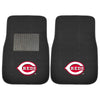 Fanmats - MLB - Cincinnati Reds 2-pc Embroidered Car Mat Set 17''x25.5''