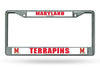 Maryland Terrapins License Plate Frame Chrome - Rico Industries