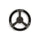 Pittsburgh Penguins Steering Wheel Cover Leather Alternate -