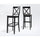 X-Back 2-Piece Bar Stool Set - 2 Stools - Crosley Furniture