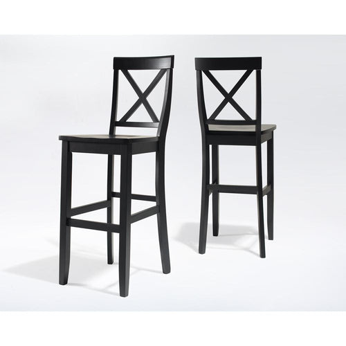 X-Back 2-Piece Bar Stool Set - 2 Stools - Crosley Furniture