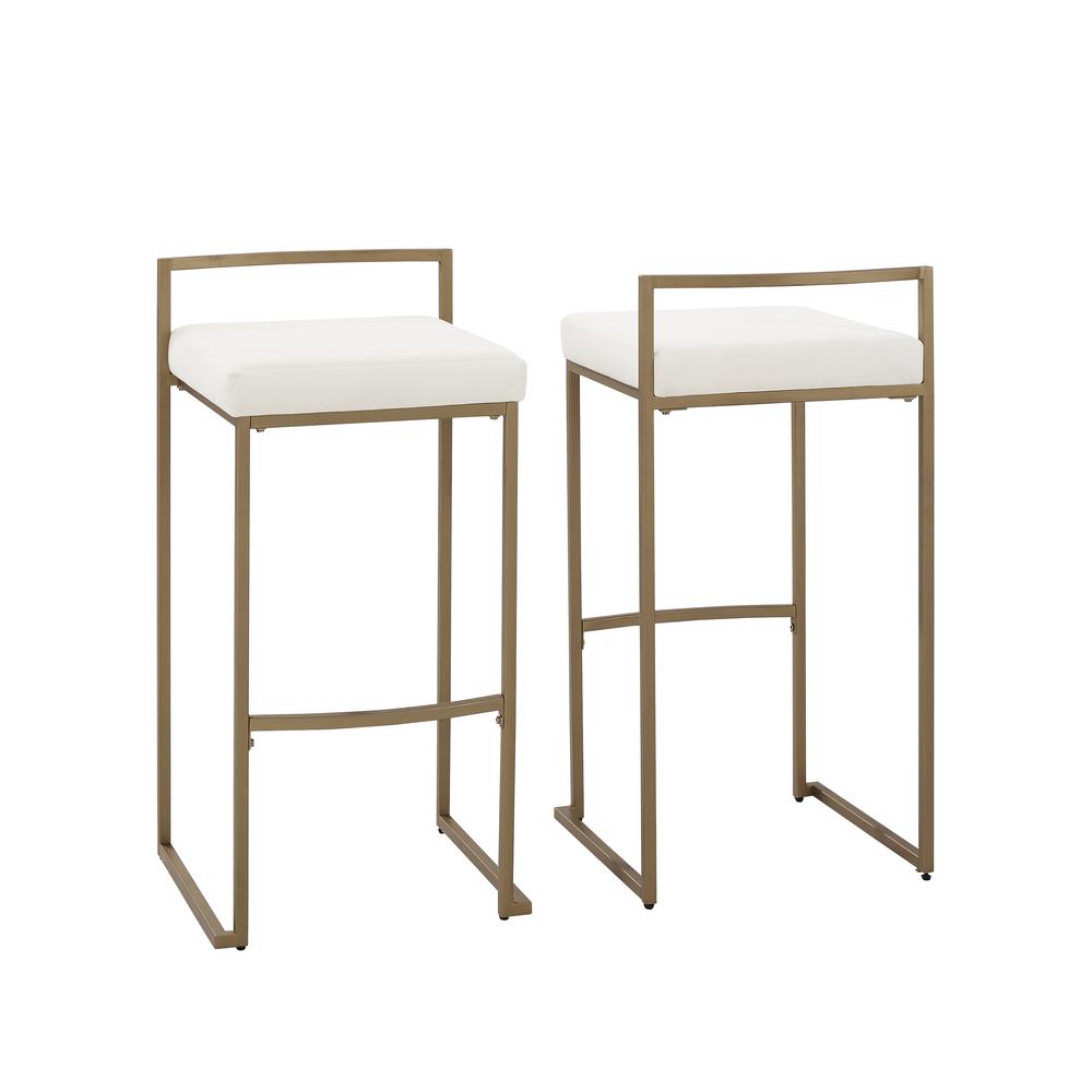 Harlowe 2-Piece Bar Stool Set - 2 Stools - Crosley Furniture
