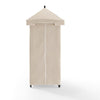 Palm Harbor Wicker Outdoor Storage Towel Valet - Crosley Furniture