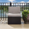Palm Harbor Wicker Armless Outdoor Sectional Chair - Crosley Furniture