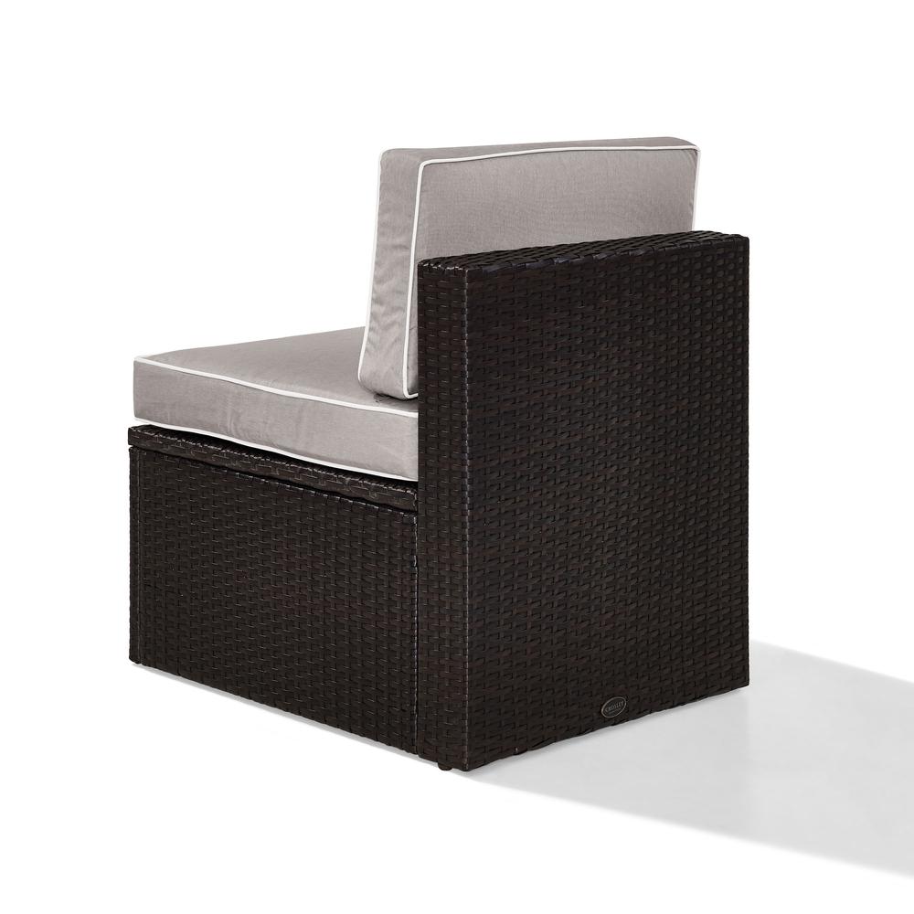 Palm Harbor Wicker Armless Outdoor Sectional Chair - Crosley Furniture