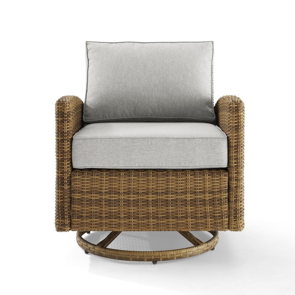 Bradenton Wicker Swivel Rocker Outdoor Chair - Crosley Furniture