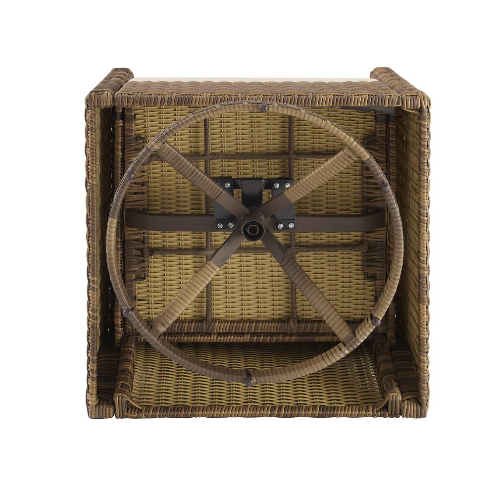 Bradenton Wicker Swivel Rocker Outdoor Chair - Crosley Furniture