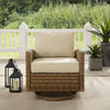 Bradenton Wicker Swivel Rocker Outdoor Chair - Crosley Furniture