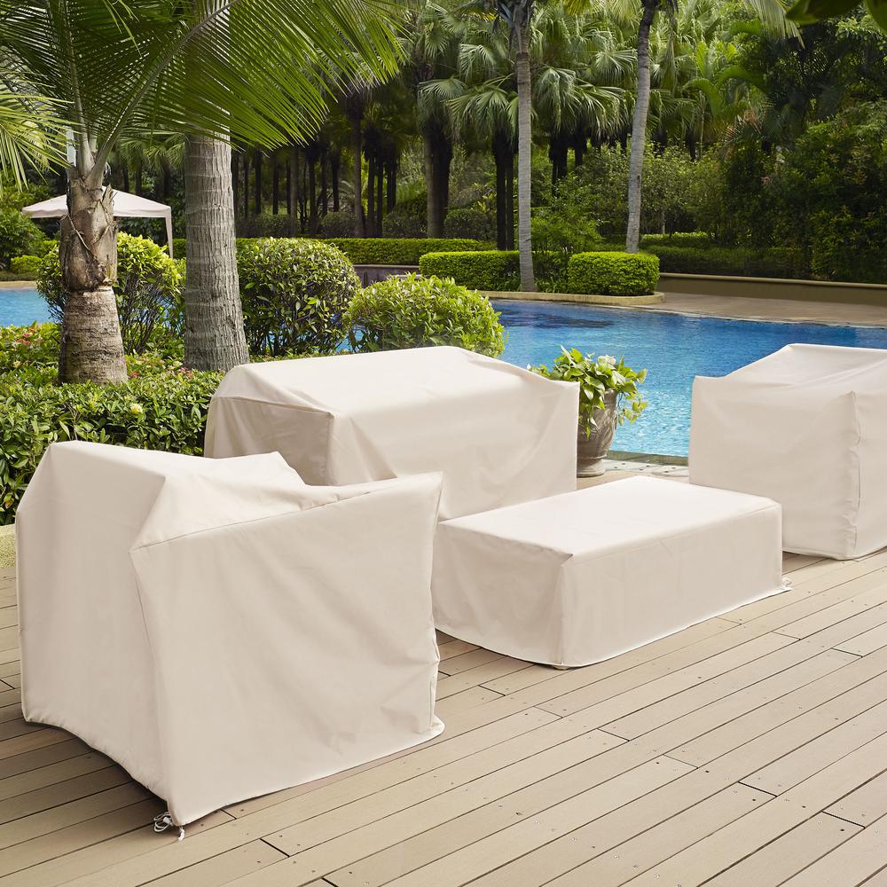 4Pc Outdoor Furniture Cover Set - Crosley Furniture