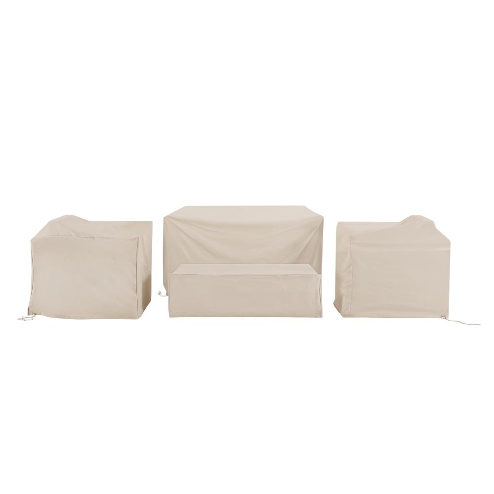 4Pc Outdoor Furniture Cover Set - Crosley Furniture