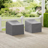 2Pc Outdoor Chair Furniture Cover Set - Crosley Furniture