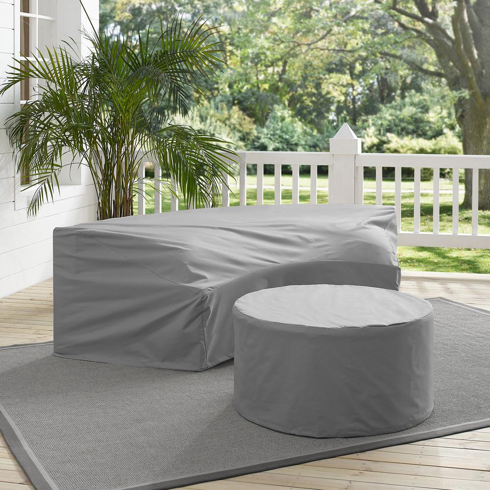 Catalina 2Pc Outdoor Furniture Cover Set - Crosley Furniture