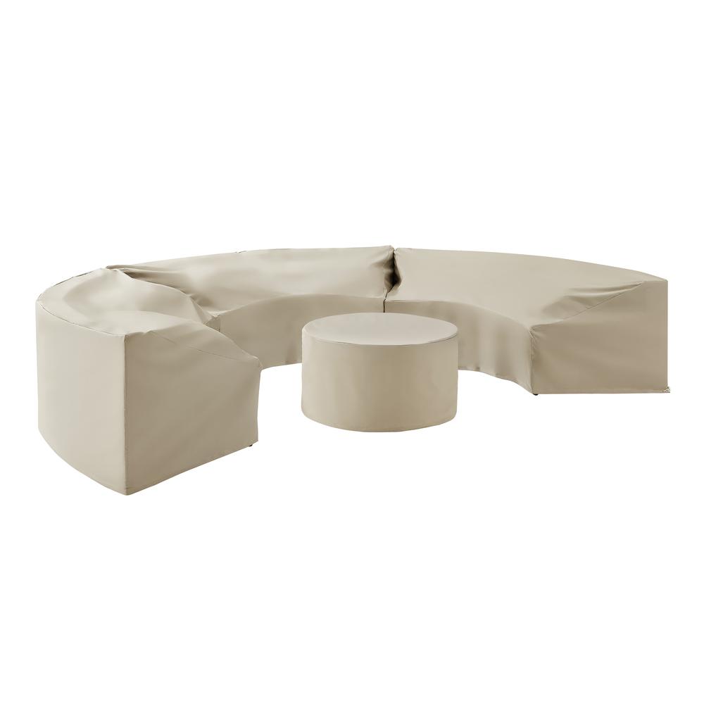 Catalina 4Pc Outdoor Furniture Cover Set - Crosley Furniture