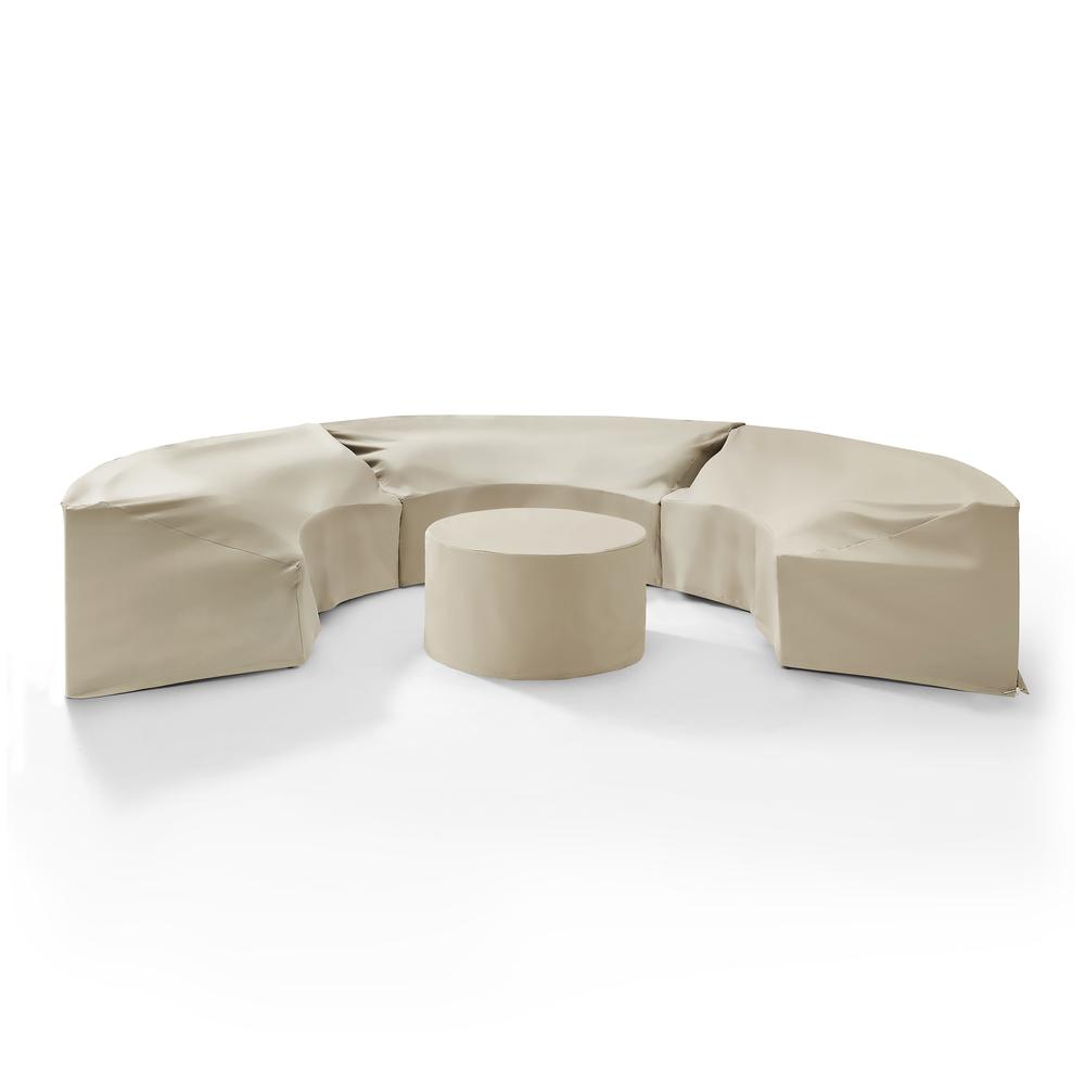 Catalina 4Pc Outdoor Furniture Cover Set - Crosley Furniture