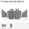 7Pc Outdoor Dining Furniture Cover Set - Crosley