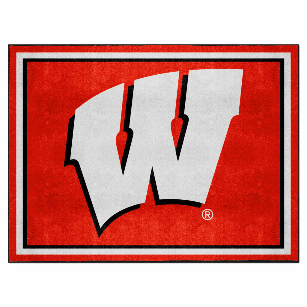 Fanmats - University of Wisconsin 8x10 Rug 87''x117''