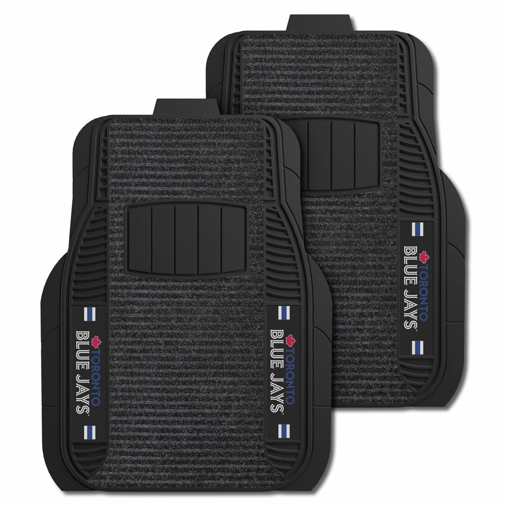 Fanmats - MLB - Toronto Blue Jays 2-pc Deluxe Car Mat Set 21''x27''