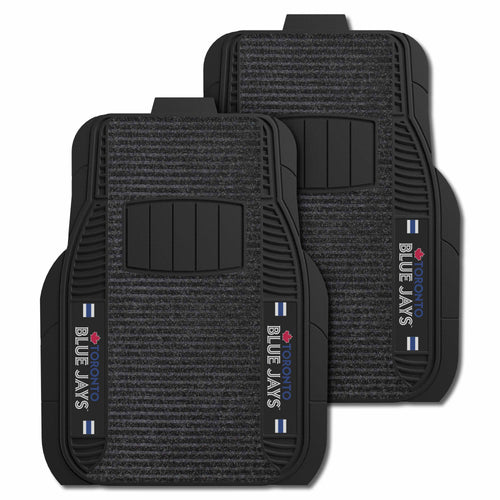 Fanmats - MLB - Toronto Blue Jays 2-pc Deluxe Car Mat Set 21''x27''