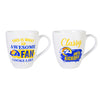 Los Angeles Rams Coffee Mug 17oz Ceramic 2 Piece Set with Gift Box - Evergreen Enterprises