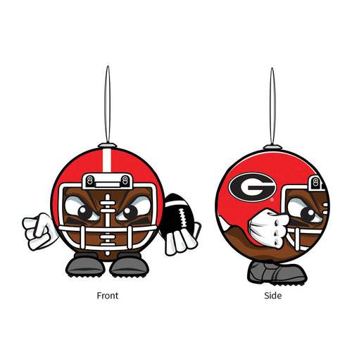 Georgia Bulldogs Ornament Ball Head - Evergreen Enterprises