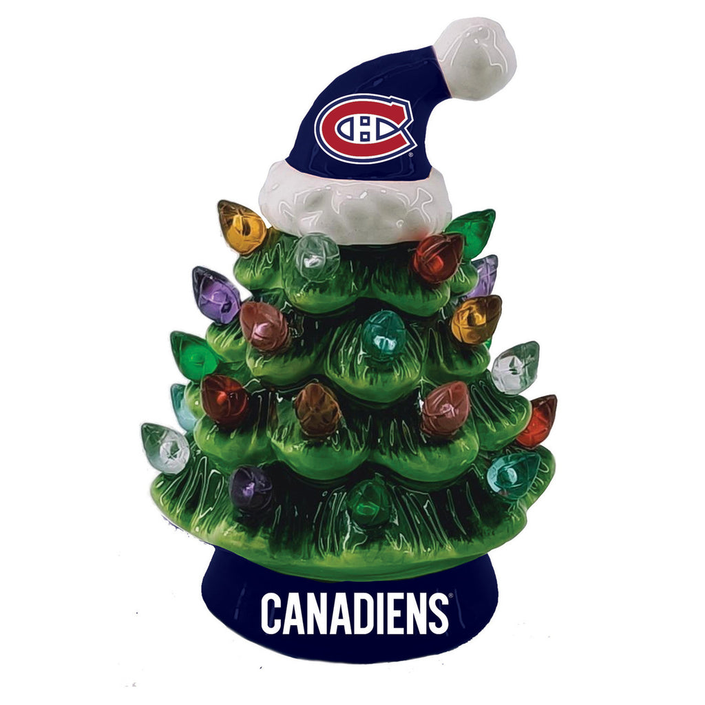 Montreal Canadiens Ornament Christmas Tree LED 4 Inch - Evergreen Enterprises