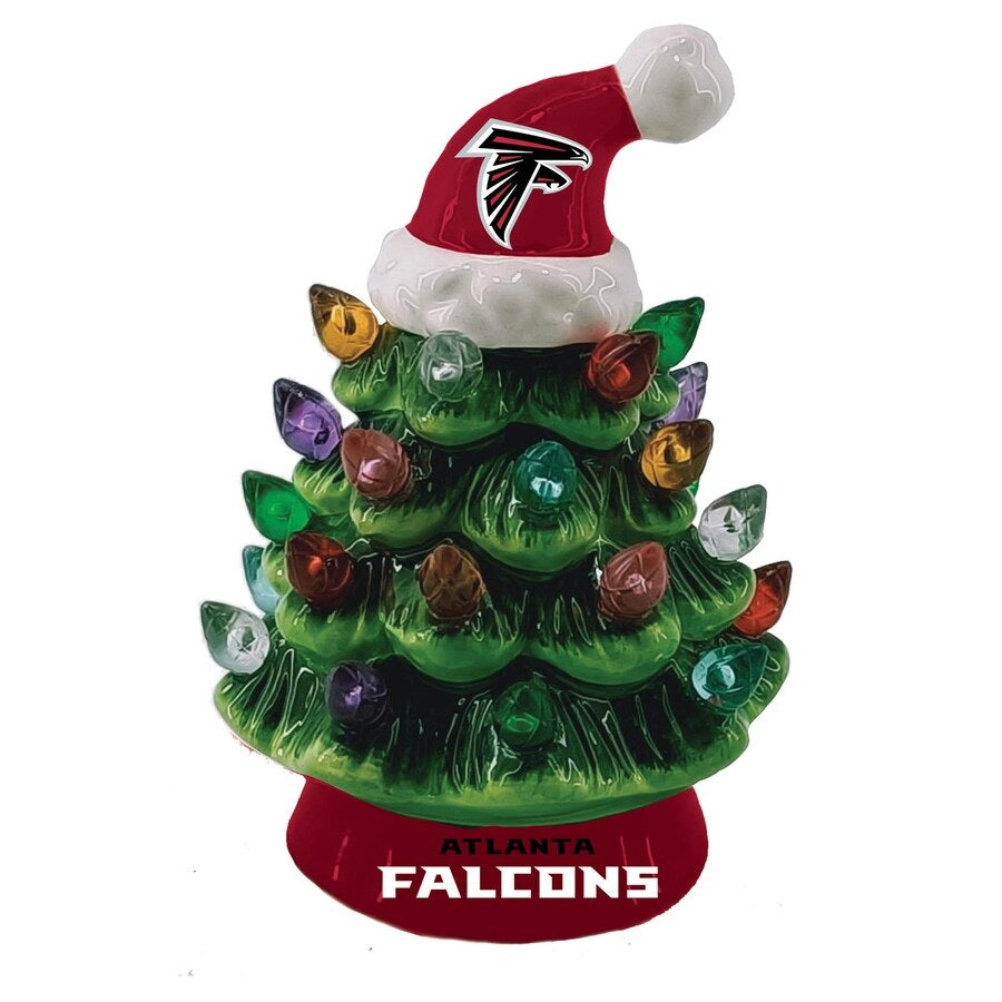 Atlanta Falcons Ornament Christmas Tree LED 4 Inch - Evergreen Enterprises