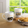 New Orleans Saints Coffee Mug 17oz Ceramic 2 Piece Set with Gift Box - Evergreen Enterprises
