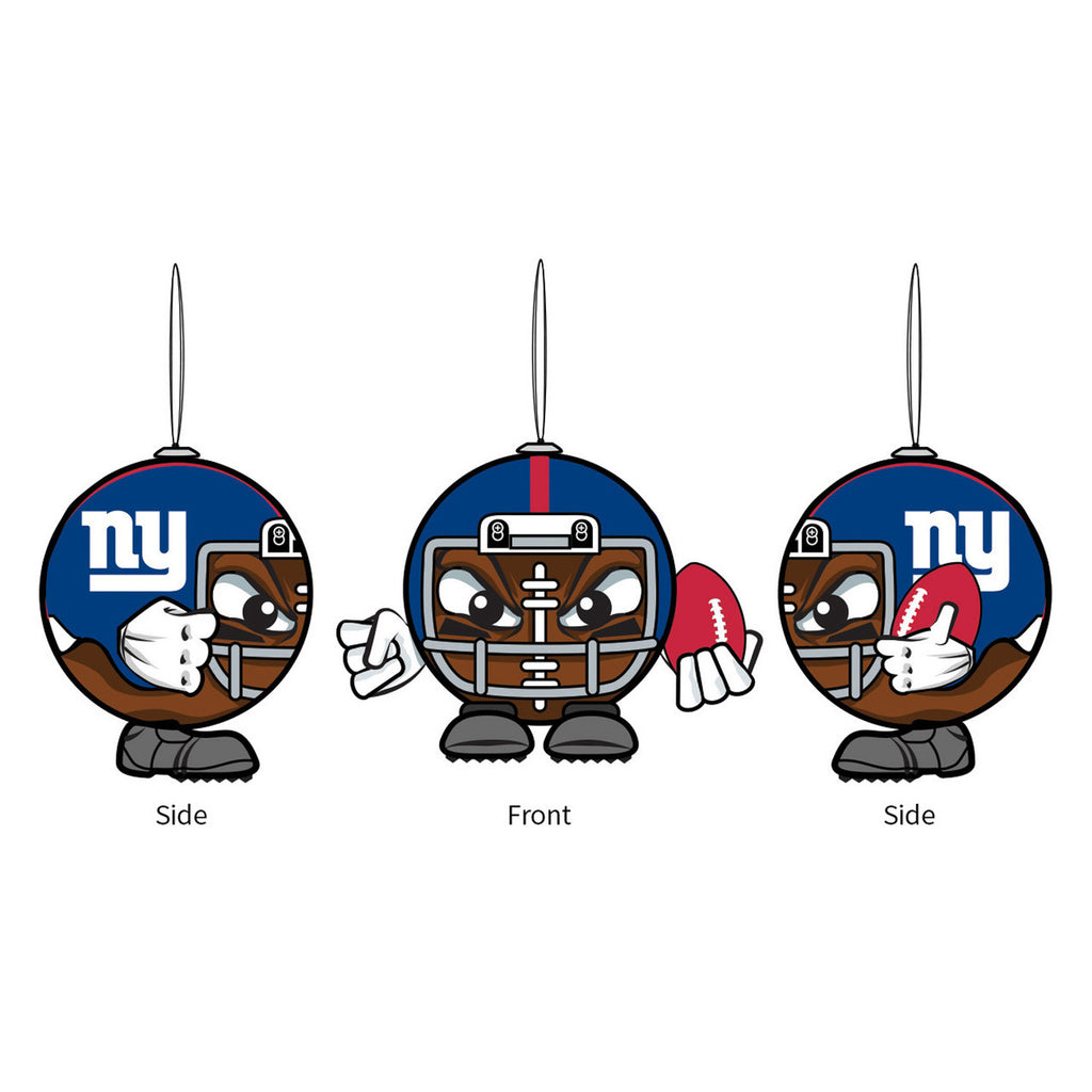 New York Giants Ornament Ball Head - Evergreen Enterprises