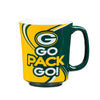 Green Bay Packers Coffee Mug 14oz Ceramic with Matching Box - Evergreen Enterprises