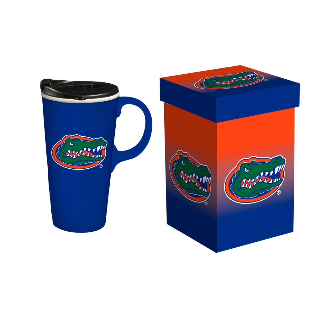 Florida Gators Drink 17oz Travel Latte Boxed - Evergreen Enterprises