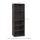 JAYA Simply Home 5-Shelf Bookcase, CC Espresso - Furinno
