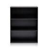 Pasir 3 Tier Open Shelf, Espresso - Furinno