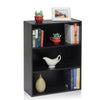 Pasir 3 Tier Open Shelf, Espresso - Furinno