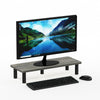 Furinno Turn-N-Tube Monitor Riser Stand, French Oak Grey/Black