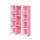 Furinno 11-Cube Reversible Open Shelf Bookcase, White/Pink