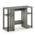 Furinno 15112 JAYA Compact Computer Study Desk, French Oak Grey/Black