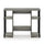 Furinno 15112 JAYA Compact Computer Study Desk, French Oak Grey/Black