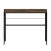 Furinno Riau No Tool Metal Frame Computer Desk, Rustic Oak/Black