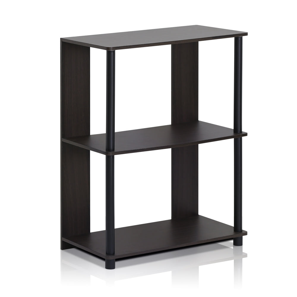 JAYA Simple Design Bookcase, Walnut, - Furinno