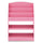 Furinno KidKanac Magazine/Bookshelf with Toy Storage, Pink