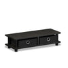 Turn-N-Tube Monitor Stand, Espresso/Black - Furinno