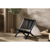 Agave Lounge Chair, Black - South Shore Furniture