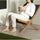 Agave Lounge Chair, Natural and Gray - South Shore Furniture