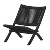 Agave Lounge Chair, Black - South Shore Furniture