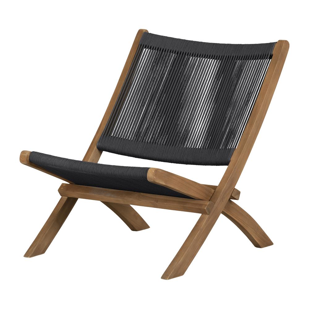 Agave Lounge Chair, Natural and Gray - South Shore Furniture